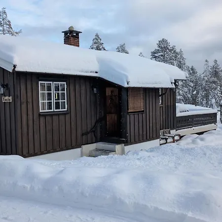 펜션 Turibu - Cabin In A Nice Hiking And Skiing Area 콩스베르그